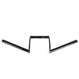 Black 1" Z Bar Drag Bars Handlebars For Motorcycle Softail Dyna Chopper Custom