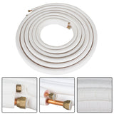 1 Pcs 1/4"-1/2" Dia. 25 Feet Install Kit Fits For Mini Split Heat Pump Systems