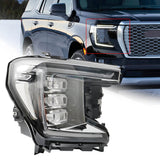 Labwork Passenger Right Side LED Headlight Assembly Fit For GMC Yukon 2021-2023