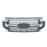 Labwork Chrome Front Grille For 2020-21 22 Ford F250 F350 LIMITED LC3Z-8200-FA