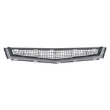 Labwork Front Upper & Lower Side Grill Set Plastic For Cadillac CTS 2008-2011