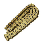 ATV Motorcycle 525 Pitch 120 Links With O-Ring Drive Chain Gold Color 525-120