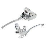 Universal Motorcycle 1" Handlebar Hydraulic Brake Master Cylinder & Clutch Lever