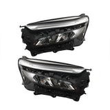 Right+Left Headlight For 2022-2023 Chevy Equinox LT/RS Full LED Chrome Housing