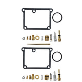 Fit for Yamaha Banshee 350 YFZ350 1988-2006 2x Carburetor Rebuild Repair Kit