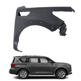 Labwork Front Right Fender For 2018-2022 Infiniti QX80 IN1241128 Primed Steel