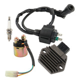 Rectifier Relay Ignition Coil spark plug for Honda TRX350TE Rancher 350 2x4 ES