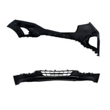 Labwork Front Upper Grille+Front Bumper Assembly For Chevy Equinox 2018 2019