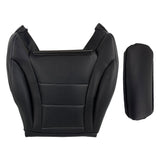 Labwork Front Driver Seat Cover For Mercedes Benz C300 2015-2021 Black Leather