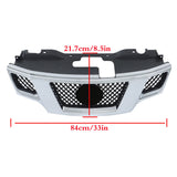 Labwork Front Upper Grille Assembly Chrome Plastic For Nissan NV200 2013-2021