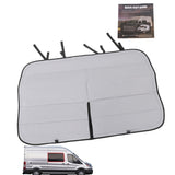 Labwork UV Protection Sliding Door Window Cover For Ford Transit Van 2015-2022