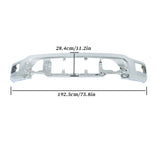 Labwork Front Bumper Face Bar Chrome W/o Sensor Hole For Ford F-150 2024-2025
