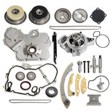 Labwork Timing Chain Kit VCT Selenoid Oil & Water Pump For GM Ecotec 2.0 2.4L