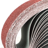 Mix Sanding Belts 4 In x 24 In 40/80/120 Grits Aluminium Oxide Sanderpaper New