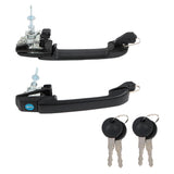 Labwork Front Left/Right Door Handles Set For VW Jetta Golf 1993-1999 W/ Keys