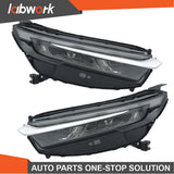 Labwork LED Headlights For 2023-2024 Honda CRV W/Electroplated Trim Left+Right