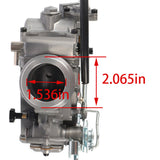 FCR39 Carburetor for KLX400 Suzuki DRZ 400S Honda Kawasaki Racing Slant Side