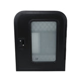 Labwork 1pcs Black 26" x 32" Passenger Tear Drop Trailer Entry Door RV Camper