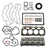 Complete Cylinder Head & Full Gasket Kit For Perkins 404D-22T 104-22 404C Engine