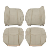 Labwork Front Seat Cover For Cadillac Escalade 2003-2006 LH RH Bottom Back Tan