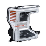 Labwork Right Full LED Headlight For 2020-2022 Ford F250 SuperDuty Chrome Trim
