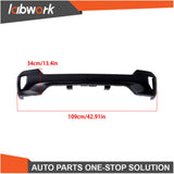 Labwork Front Bumper For Chevrolet Silverado 1500 16-18 Black W/ Fog Lamps Holes