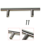 Stainless Steel T Bar Pulls Kitchen Cabinet Door Handles Drawer 50Pcs x 5 Inch