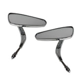 Motorcycle Rear View Side Mirrors For Breakout Wide Glide Chrome