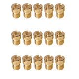 16pcs Carburetor Main Jet Replacement for OKO CVK 90 92 95 98 100 105 108 110 115 120 125 130 135 140 145 150