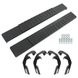 Labwork 6" Running Board Nerf Bar Side Step For Silverado Regular Cab 19-24 BLK