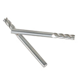 5Pcs 4 Flutes Carbide End Mill 1/8" Shank 1/2" Length Cut 1-1/2" Overall Lengt
