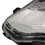 Labwork Left Side Bumper Fog Light For 2016-2017 Chevy Equinox L LT LS LED Black