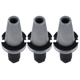CAT40-ER20-4" 3PCS COLLET CHUCKS balanced to G6.3/15000RPM Tool Holder Set