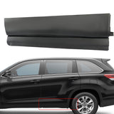 Labwork Left Rear Door Trim Rocker Molding LH For 2014-2019 Toyota Highlander