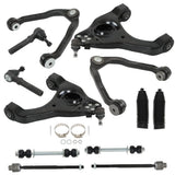 Labwork 12x Front Control Arms Kit For GMC Sierra Chevrolet Silverado 1500 99-06
