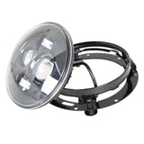 7" LED Projector Black Headlight Fits For Touring Road Electra Tri Glide new