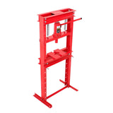 12 Ton Hydraulic Shop Press H-Frame, Heavy Duty Floor Jack Stand Equipment