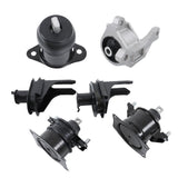 Labwork 6X Engine Motor & Trans Mount Kit For Acura TL 3.2L 3.5L V6 07 08