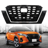 Labwork Front Bumper Upper Grille Assembly Plastic For Nissan Kicks 2021-2023