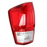 Labwork Rear Left Side Tail Light Assembly For Tacoma SR SR5 2016-2019 Halogen