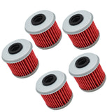 5 pcs Oil Filter USA For Honda TRX450R CRF250X CRF450X CRF250R CRF450R CRF150R