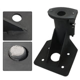 Labwork To Goose Neck Ball Adapter with 7 3/4" Forward Offset 12" Fifth Wheel RV
