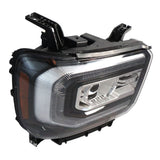 Labwork Right Full LED Headlight For 2016-2018 GMC Sierra 1500 Black Replacement