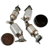 Labwork Catalytic Converter Front LH+RH For Infiniti Q40 Q50 Q60 3.7L 2014-2015