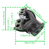 Labwork Exhaust Manifold W/ Gasket 1990-1994 For Nissan D21 Pickup 2.4L 674-549