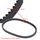 2Pcs Go Kart 37X98 Drive Belt For Murray 10042 Comet Torque Converter 203597 A B