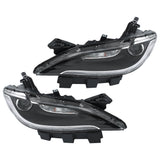 Labwork Left+Right Headlight For Chrysler 200 2015-2017 Halogen W/LED DRL Pair