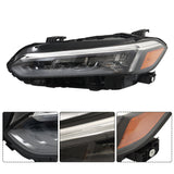Labwork Left Headlights Assembly For Honda Civic 2022-2023 Full LED Black Clear