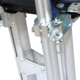 Aluminum Alloy Stilts Adjustable 15" - 23" Fits For Stilt Painters Walking Tool