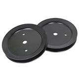 Labwork Spindle Pulleys Fit For Husqvarna 195945 197473 2 Pack 42" And 46" Decks